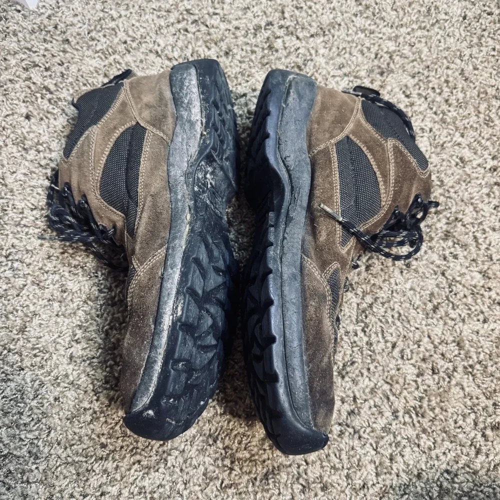 Lands End Brown Waterproof Hiking Boots Mens sz 11 trail outdoor